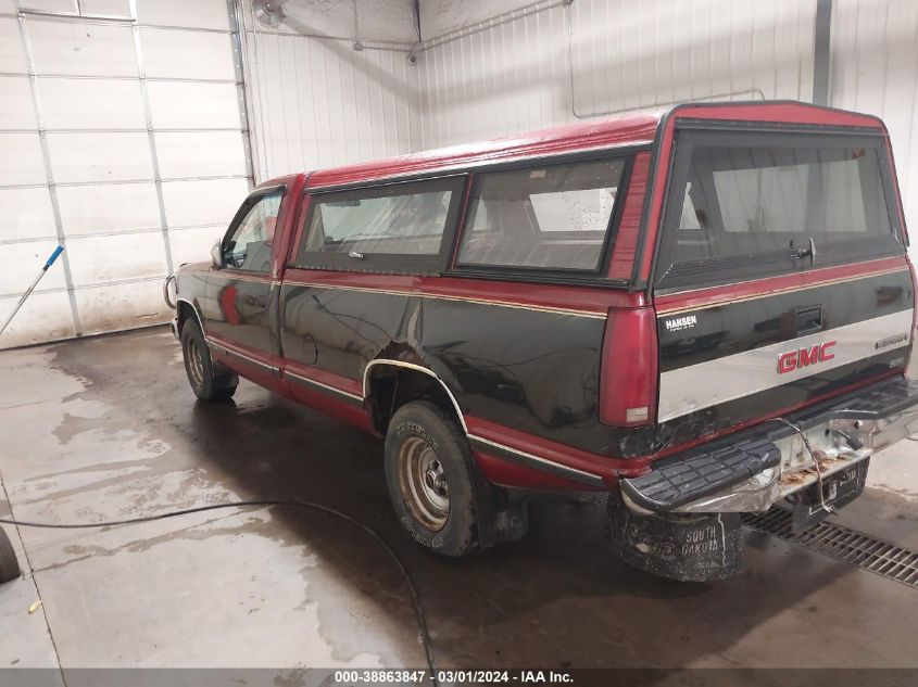 1991 GMC Sierra C1500 VIN: 1GTDC14K3MZ530698 Lot: 38863847