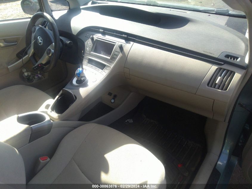 2014 TOYOTA PRIUS THREE - JTDKN3DU5E1853097