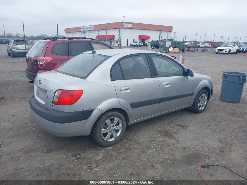 2008 Kia Rio Lx VIN: KNADE123486368770 Lot: 38863881