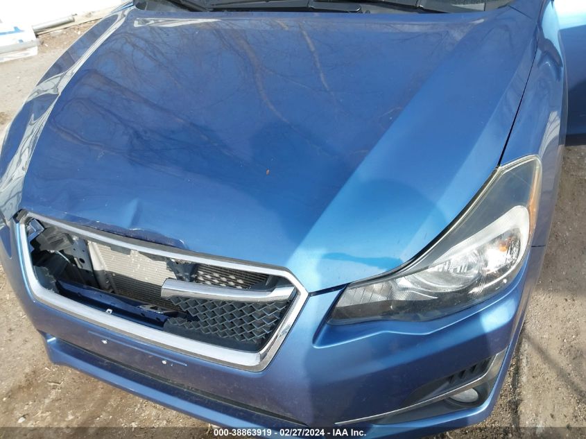 2015 Subaru Impreza 2.0I Sport Premium VIN: JF1GPAU69FH219909 Lot: 38863919