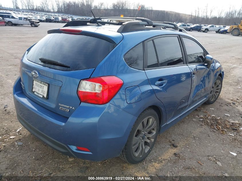 2015 Subaru Impreza 2.0I Sport Premium VIN: JF1GPAU69FH219909 Lot: 38863919