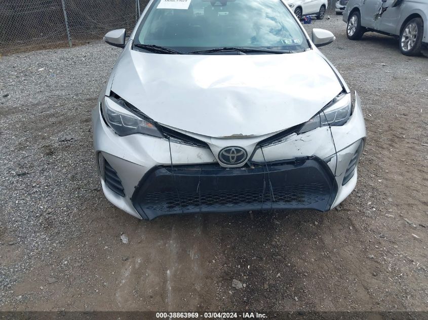 2018 Toyota Corolla Se VIN: 2T1BURHE6JC008807 Lot: 38863969