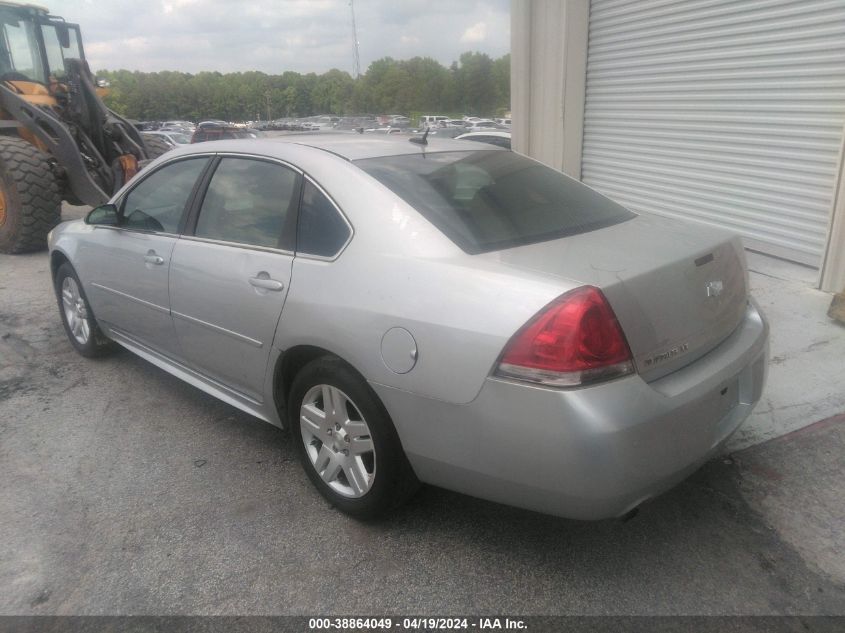 2013 Chevrolet Impala Lt VIN: 2G1WG5E31D1215959 Lot: 37990208