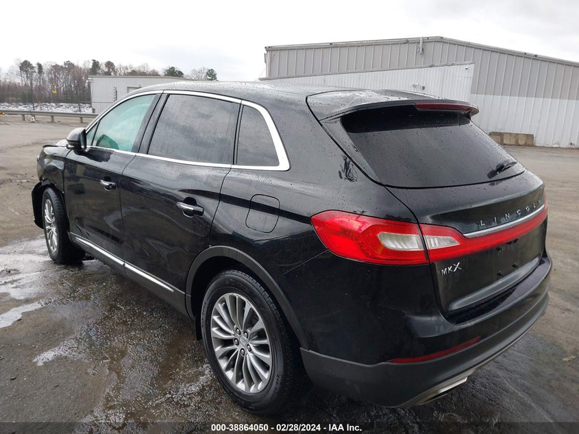 2016 LINCOLN MKX SELECT - 2LMTJ6KR3GBL39952