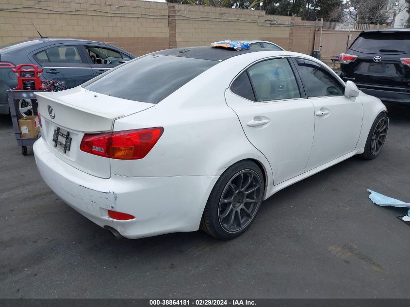 2007 Lexus Is 250 VIN: JTHCK262X72019678 Lot: 38864181