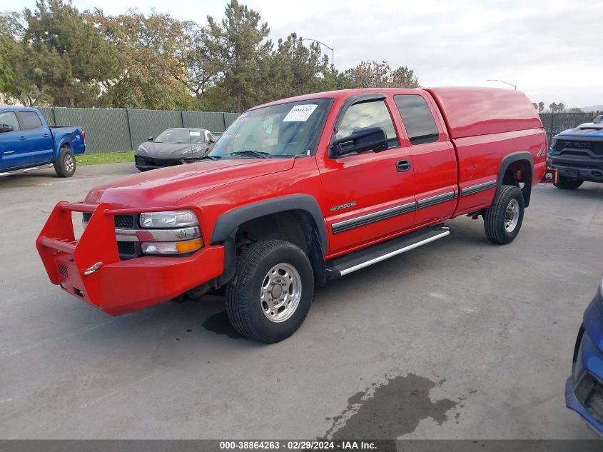 2002 Chevrolet Silverado 2500Hd Ls VIN: 1GCHK29U82E284188 Lot: 38864263