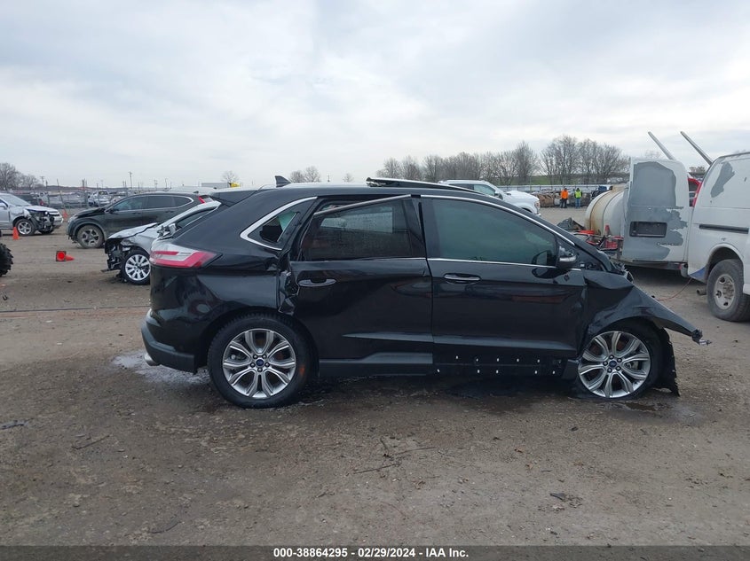 2019 FORD EDGE TITANIUM - 2FMPK4K94KBC23585
