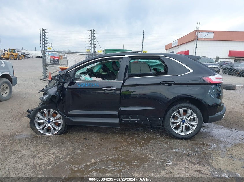 2019 FORD EDGE TITANIUM - 2FMPK4K94KBC23585