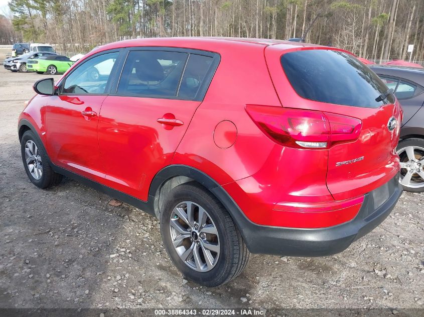 2015 Kia Sportage Lx VIN: KNDPB3AC3F7757560 Lot: 38864343