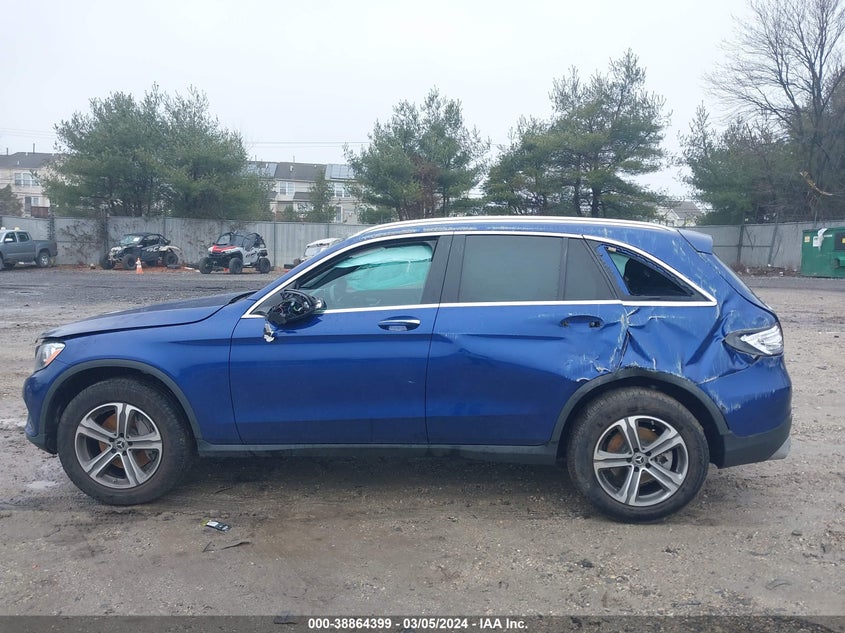 VIN WDC0G4KB9KV181648 2019 MERCEDES-BENZ GLC 300 4MATIC