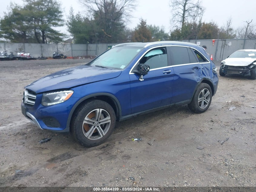 VIN WDC0G4KB9KV181648 2019 MERCEDES-BENZ GLC 300 4MATIC