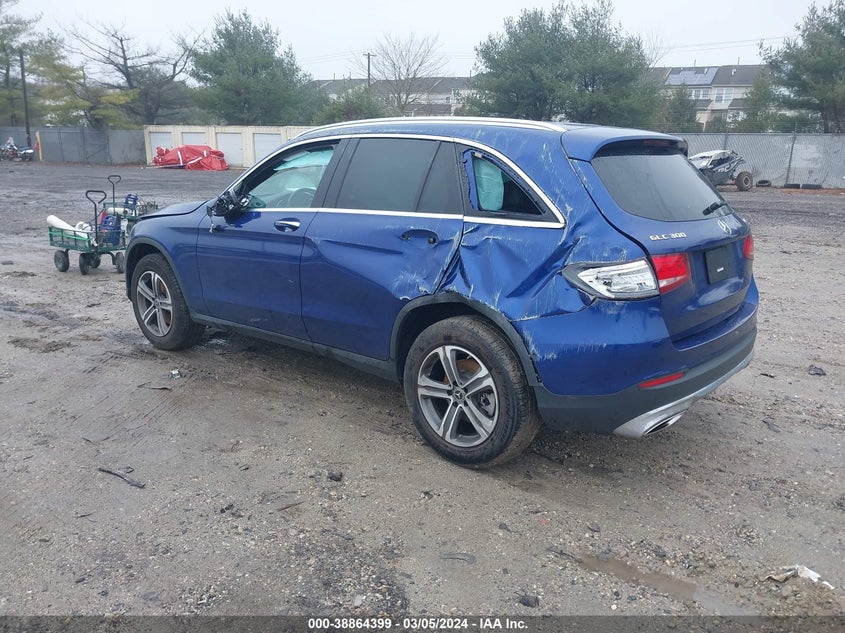 VIN WDC0G4KB9KV181648 2019 MERCEDES-BENZ GLC 300 4MATIC