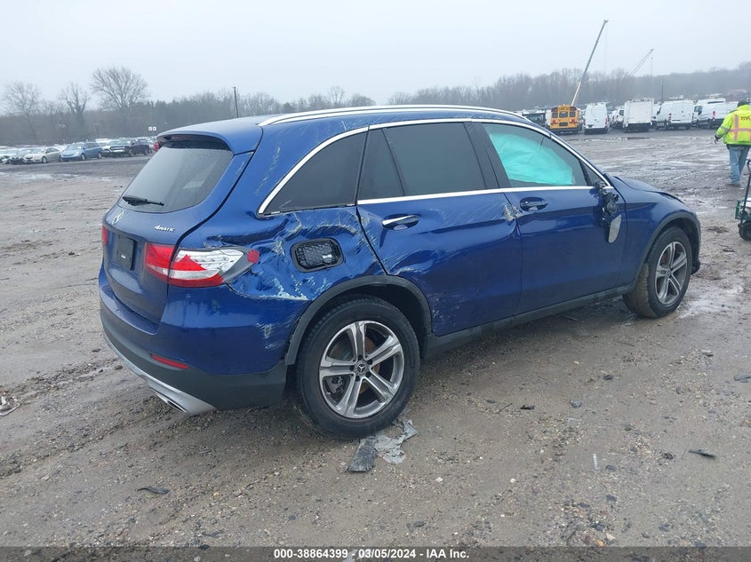 VIN WDC0G4KB9KV181648 2019 MERCEDES-BENZ GLC 300 4MATIC