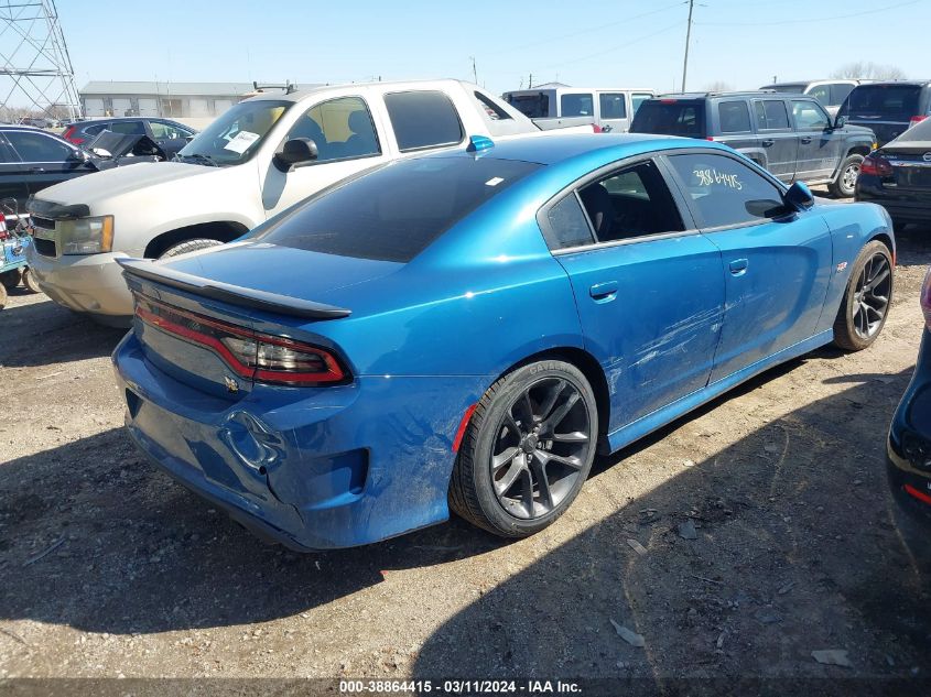 2021 Dodge Charger Scat Pack Rwd VIN: 2C3CDXGJ4MH678958 Lot: 38864415