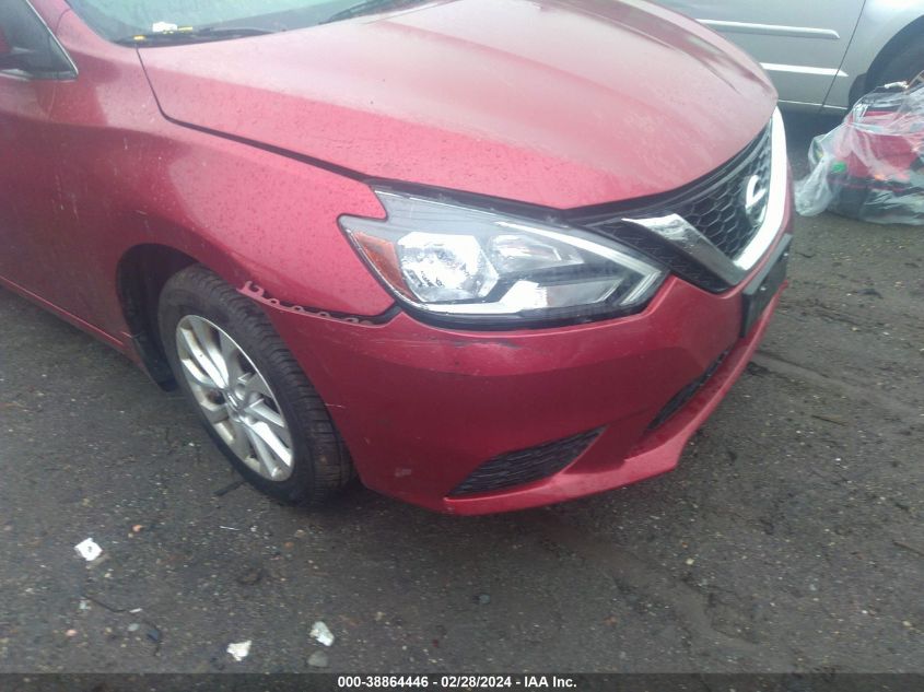 2017 Nissan Sentra Sv VIN: 3N1AB7AP7HY276411 Lot: 38864446