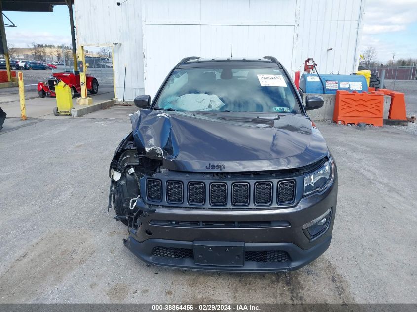 2021 Jeep Compass Altitude 4X4 VIN: 3C4NJDBB8MT554646 Lot: 38864456