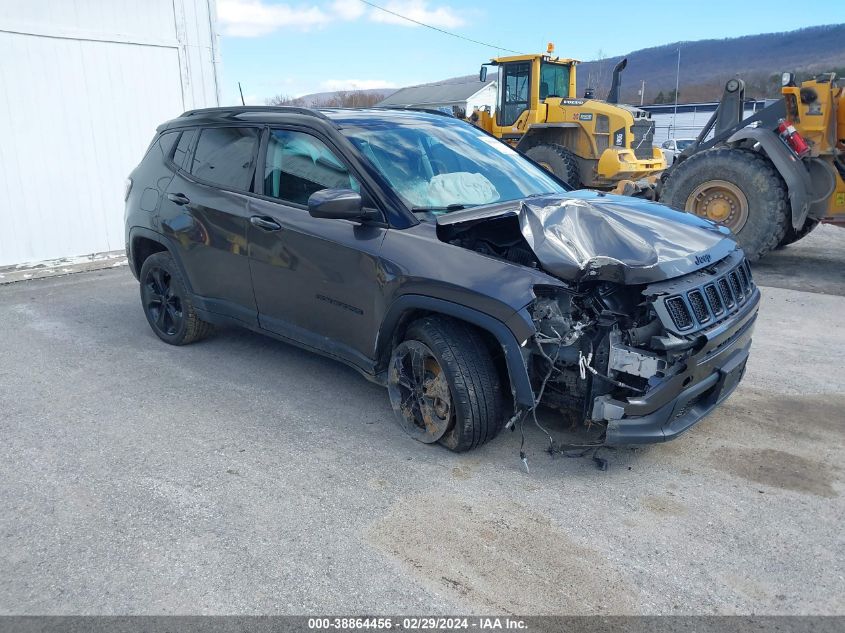 2021 Jeep Compass Altitude 4X4 VIN: 3C4NJDBB8MT554646 Lot: 38864456