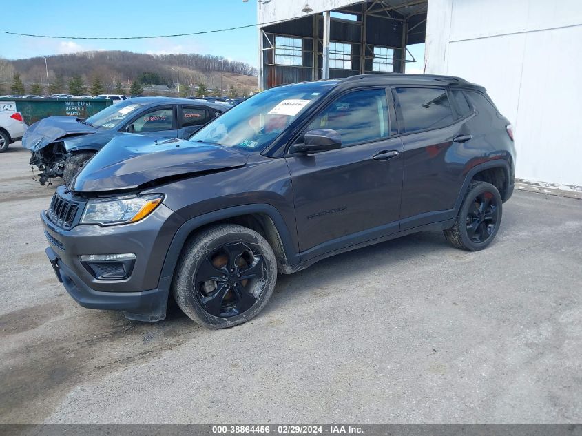 2021 Jeep Compass Altitude 4X4 VIN: 3C4NJDBB8MT554646 Lot: 38864456