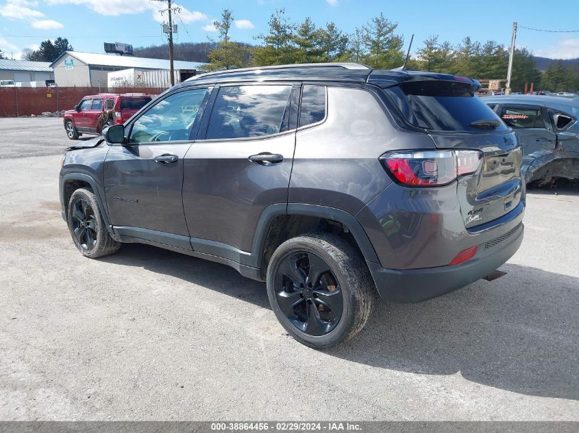 2021 Jeep Compass Altitude 4X4 VIN: 3C4NJDBB8MT554646 Lot: 38864456