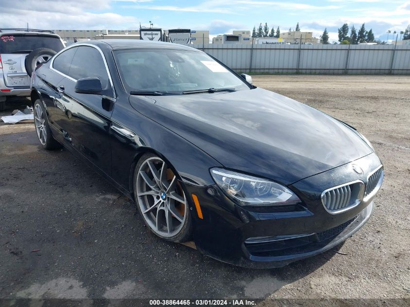 2012 BMW 650I VIN: WBALX3C5XCDV77839 Lot: 38864465