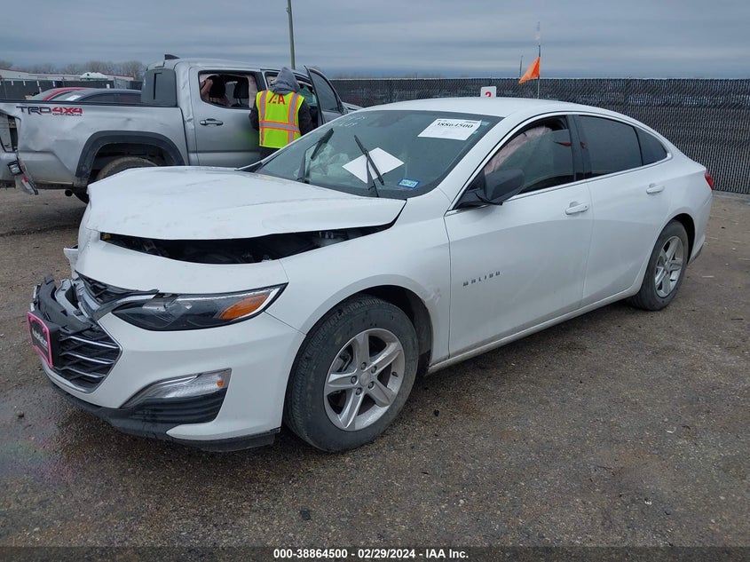 VIN 1G1ZB5ST3PF181522 2023 CHEVROLET MALIBU FWD LS