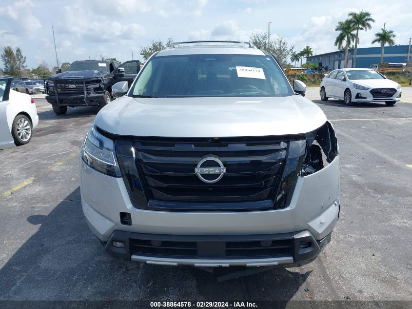 2023 Nissan Pathfinder Platinum 4Wd VIN: 5N1DR3DK2PC259307 Lot: 38864578