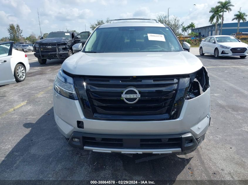 2023 Nissan Pathfinder Platinum 4Wd VIN: 5N1DR3DK2PC259307 Lot: 38864578