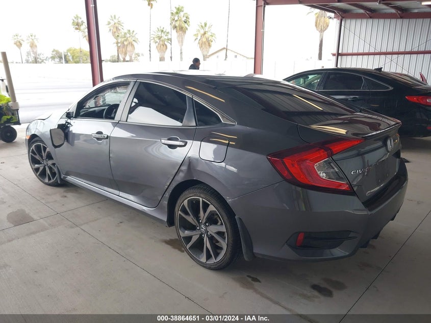 2021 HONDA CIVIC 2.0L I-4 DOHC, VVT, (VIN: 2HGFC2F8XMH529419