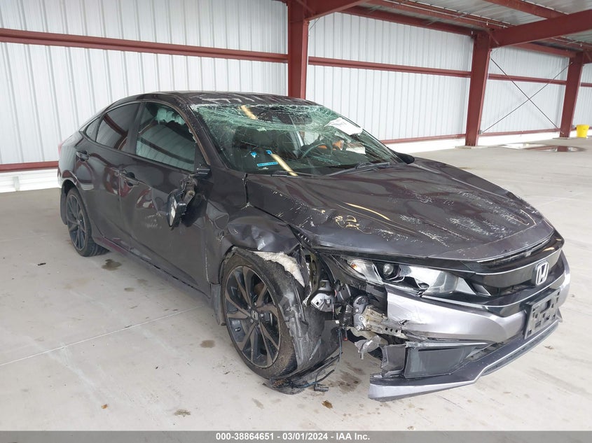 2021 HONDA CIVIC 2.0L I-4 DOHC, VVT, (VIN: 2HGFC2F8XMH529419