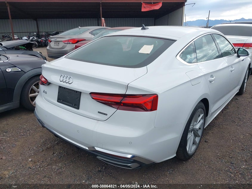 2024 AUDI A5 SPORTBACK PREMIUM PLUS 45 TFSI QUATTRO S TRONIC - WAUFACF57RA013795