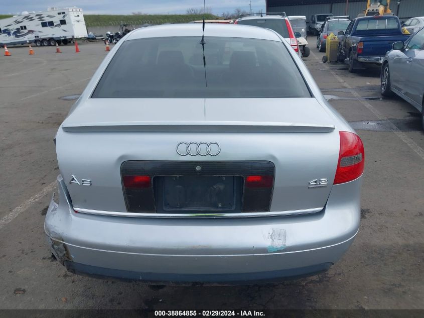 2000 Audi A6 4.2 VIN: WAUZL54BXYN001708 Lot: 38864855