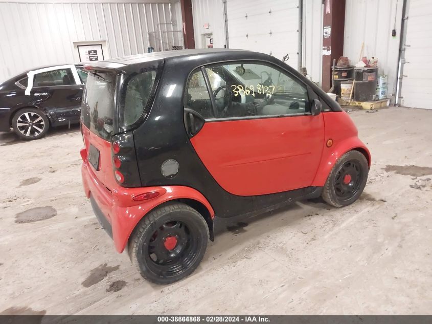 WMEAJ00F05J181447 2005 Smart Fortwo