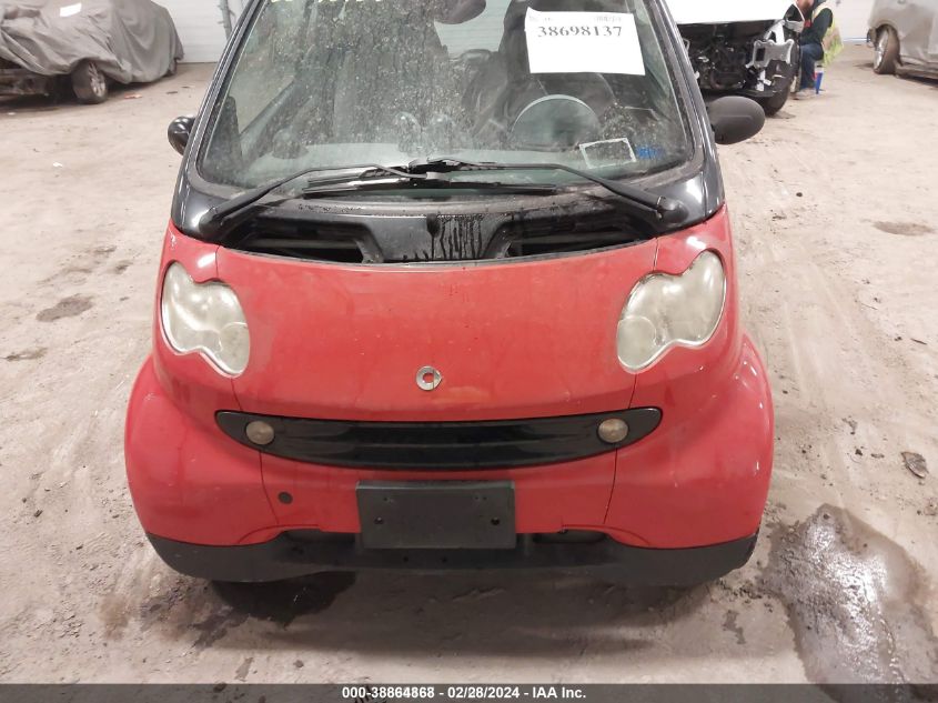 WMEAJ00F05J181447 2005 Smart Fortwo