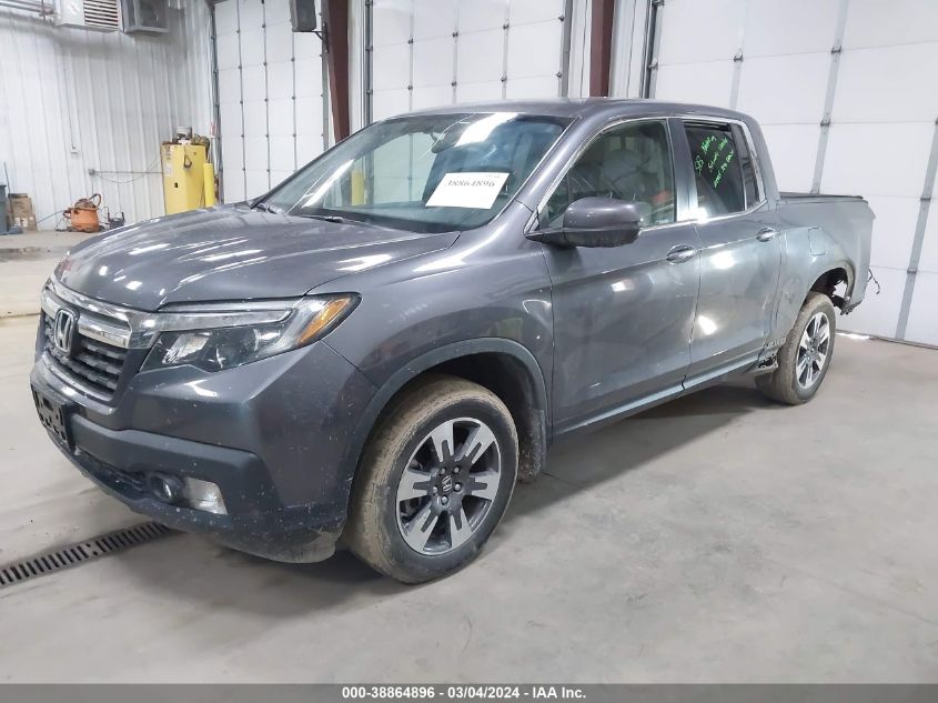 2019 Honda Ridgeline Rtl VIN: 5FPYK3F57KB049211 Lot: 38864896