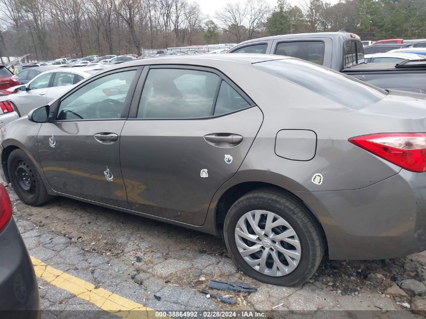 2017 TOYOTA COROLLA LE - 2T1BURHE7HC896574