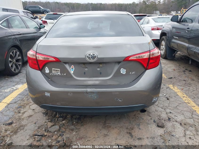 2017 TOYOTA COROLLA LE - 2T1BURHE7HC896574