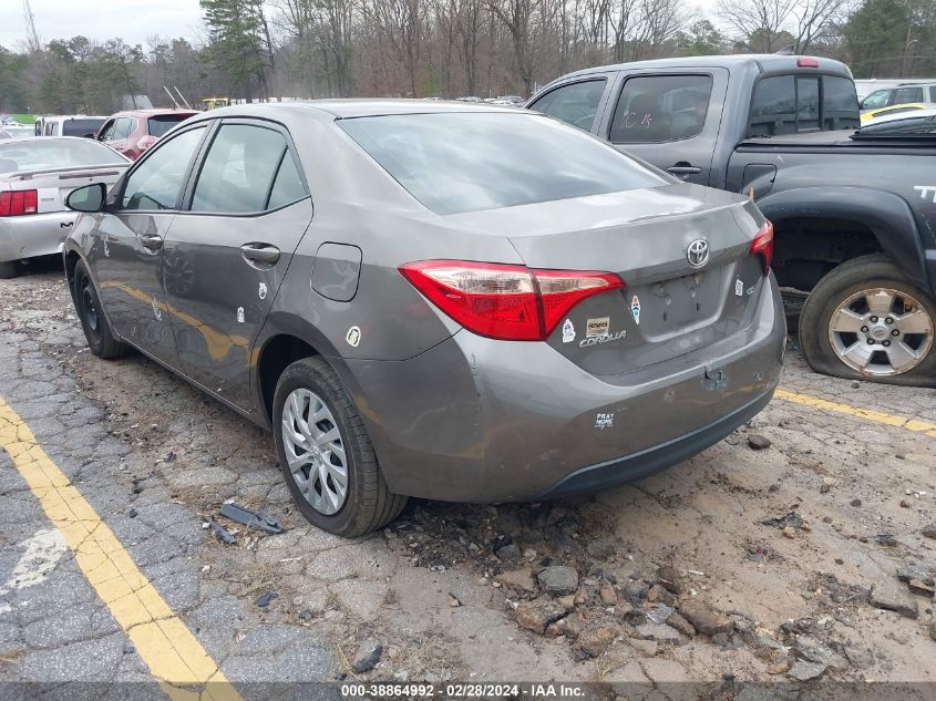 2017 TOYOTA COROLLA LE - 2T1BURHE7HC896574