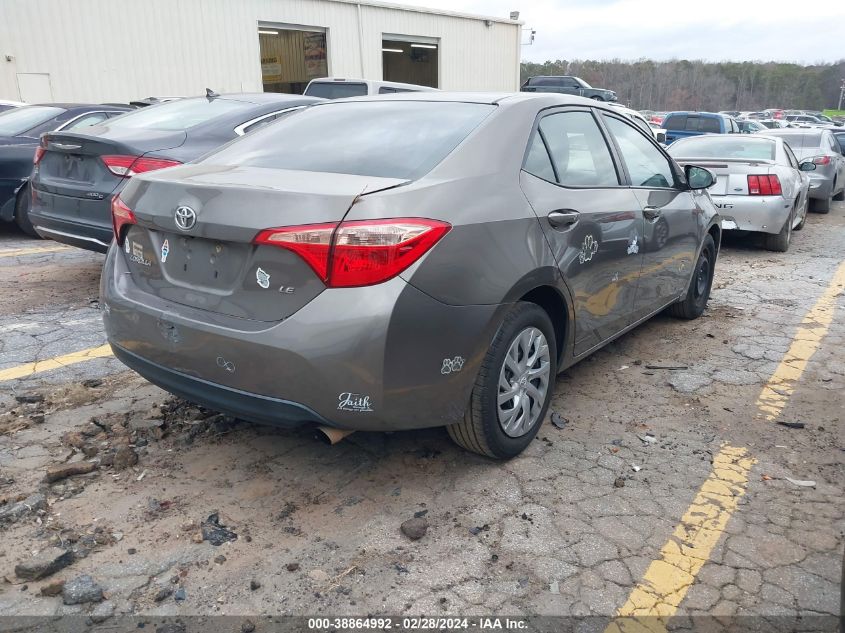 2017 Toyota Corolla Le VIN: 2T1BURHE7HC896574 Lot: 38864992