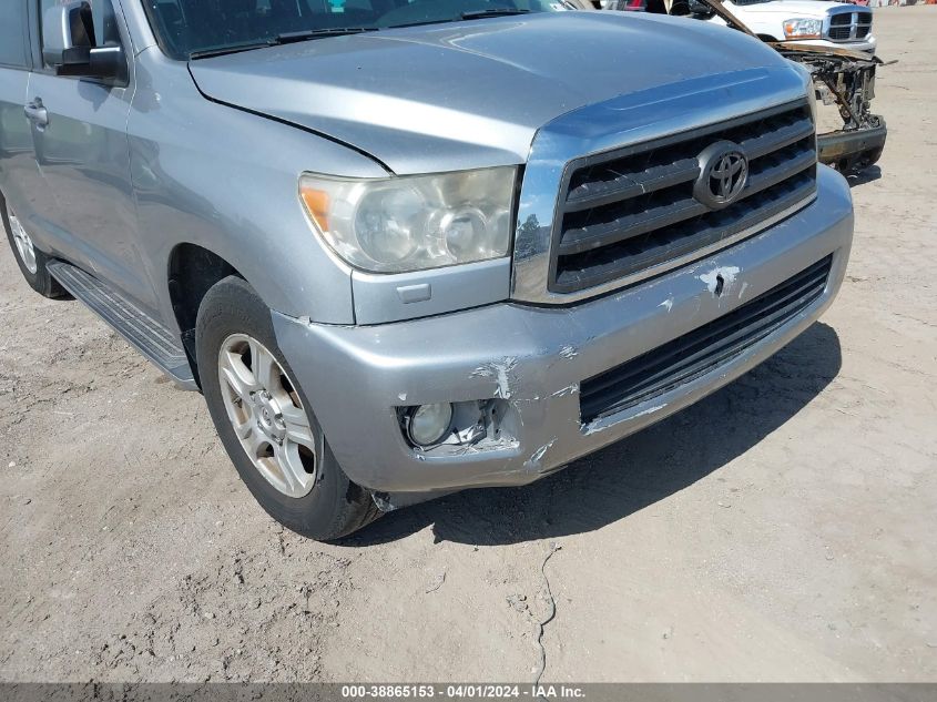 5TDBY64A98S017749 2008 Toyota Sequoia Sr5 5.7L V8