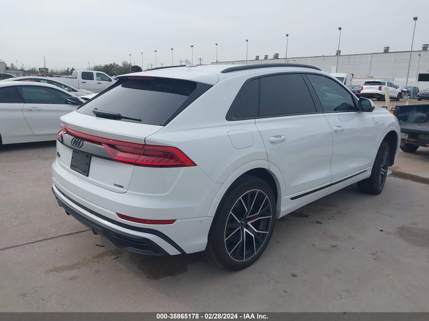 2022 Audi Q8 Prestige 55 Tfsi Quattro Tiptronic VIN: WA1FVBF17ND021557 Lot: 38865178