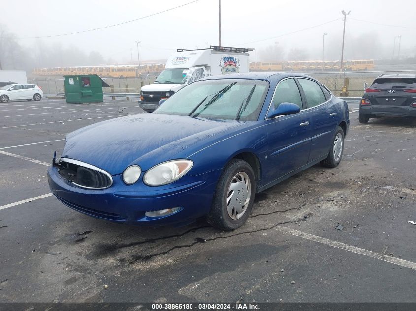 2006 Buick Lacrosse Cx VIN: 2G4WC582361165392 Lot: 38865180