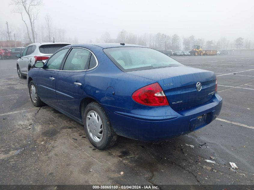 2006 Buick Lacrosse Cx VIN: 2G4WC582361165392 Lot: 38865180