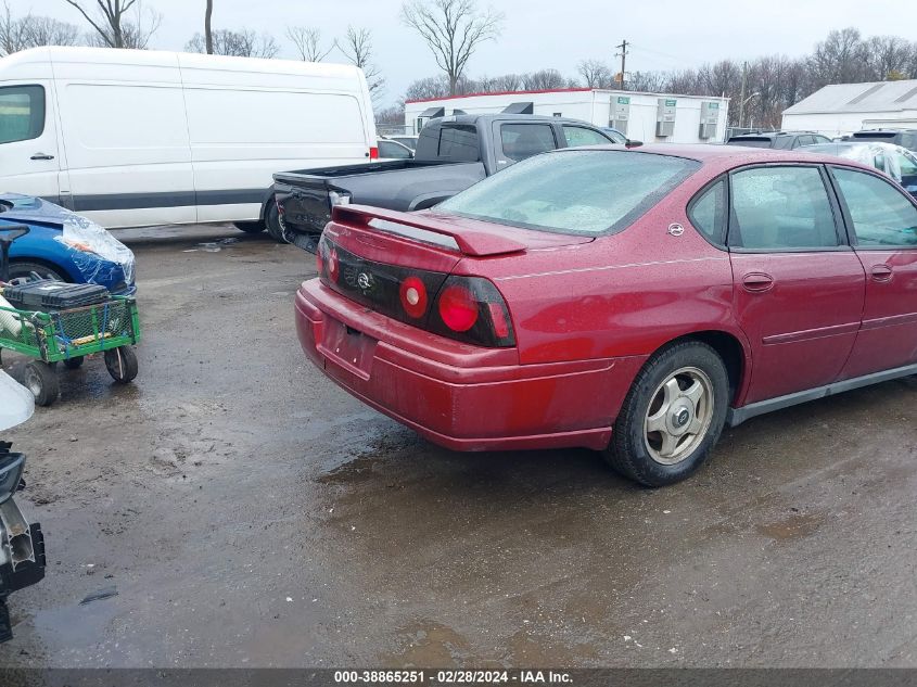 2005 Chevrolet Impala VIN: 2G1WF52E259135128 Lot: 38865251