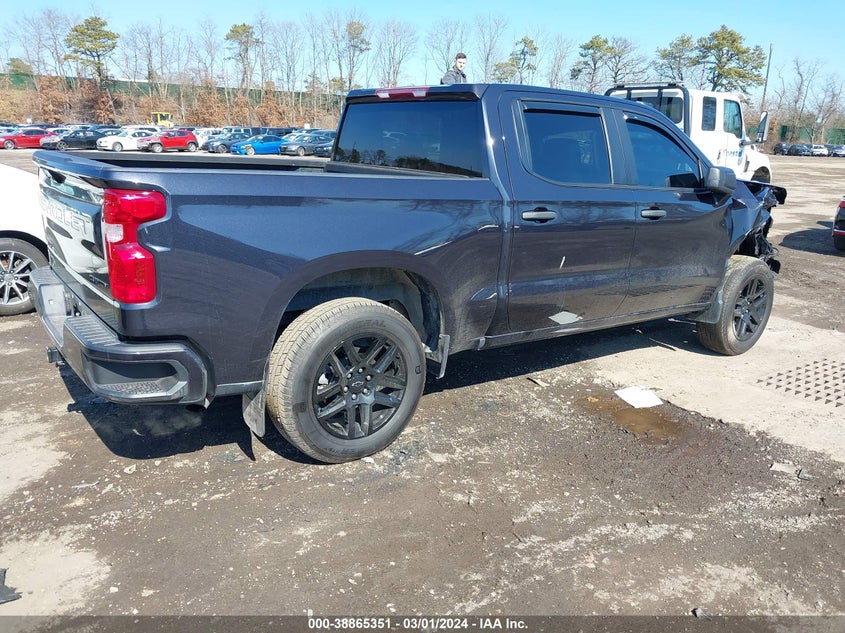 2022 CHEVROLET SILVERADO 1500 2.7L I-4 DI, DOHC, V(VIN: 1GCPDBEK9NZ562247