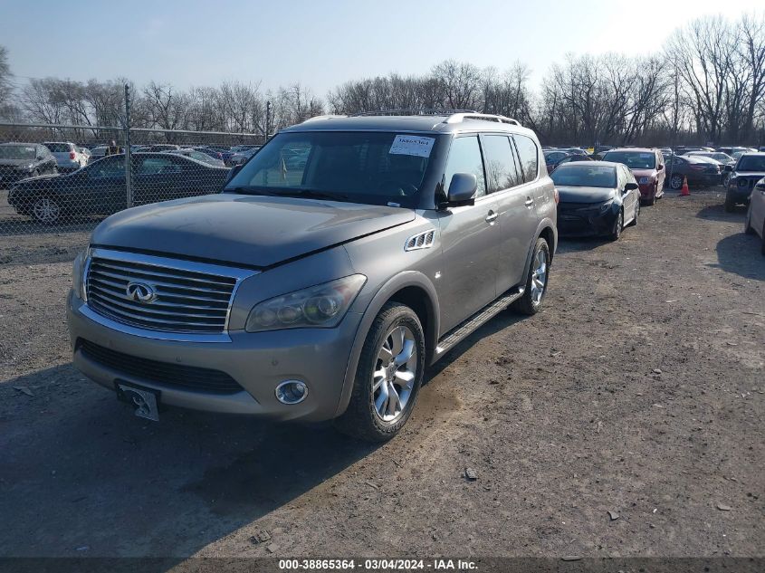 2014 Infiniti Qx80 VIN: JN8AZ2NE8E9067009 Lot: 38865364