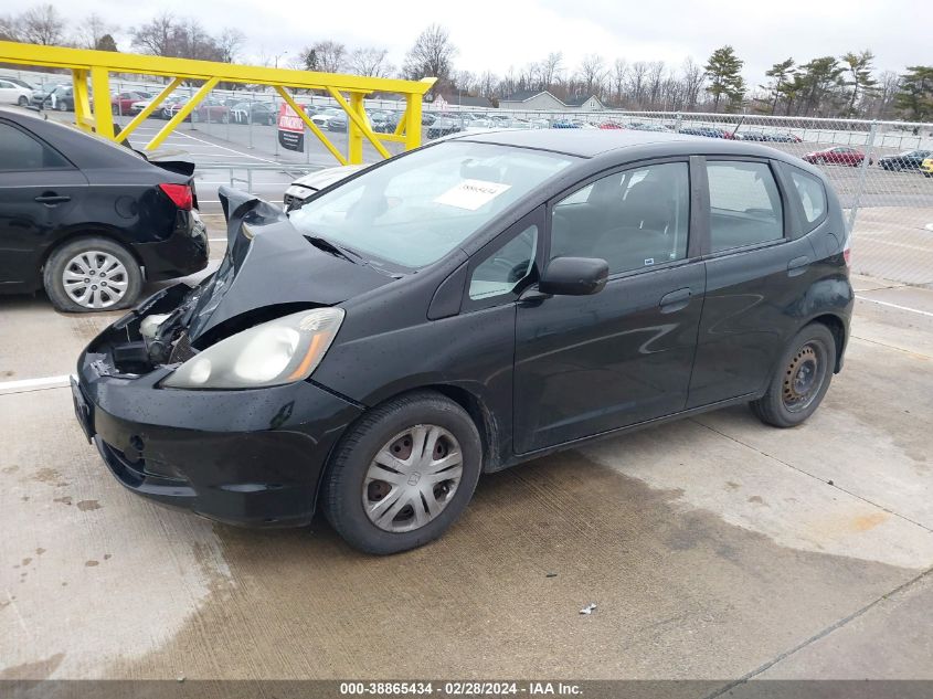 2009 Honda Fit VIN: JHMGE87239S068654 Lot: 38865434