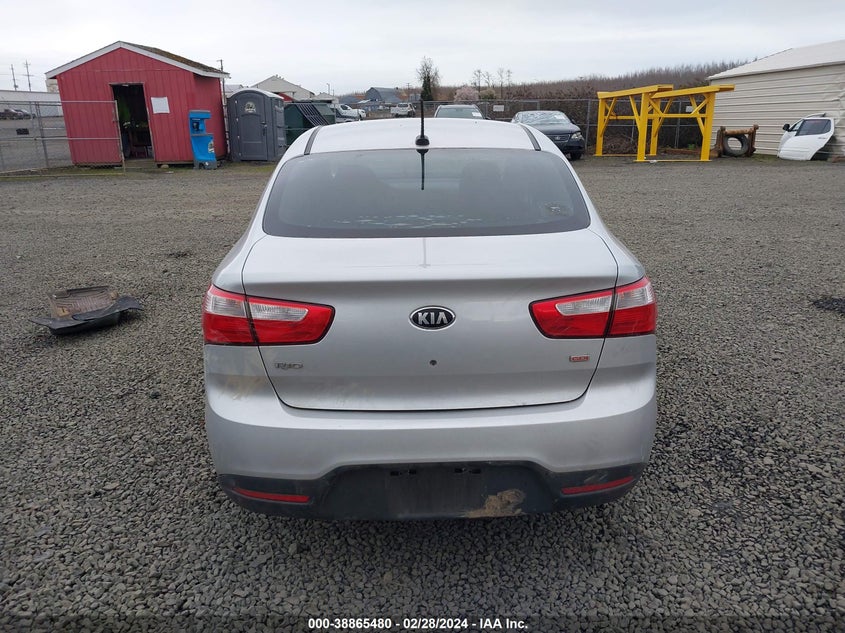 2013 KIA RIO LX - KNADM4A31D6194902