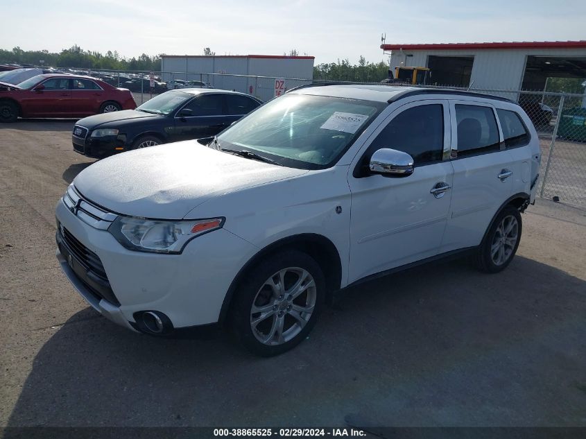 2015 Mitsubishi Outlander Se VIN: JA4AD3A39FZ002301 Lot: 38865525