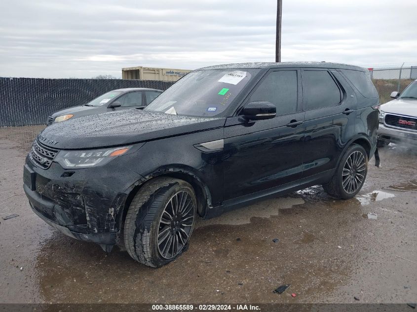 2019 Land Rover Discovery Se VIN: SALRG2RV1KA095137 Lot: 38865589