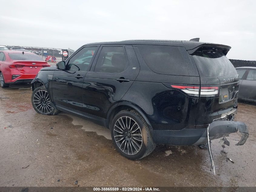 2019 Land Rover Discovery Se VIN: SALRG2RV1KA095137 Lot: 38865589